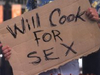 cook for sex