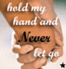 NEVER LET GO...