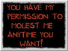 My permission