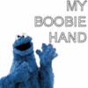 dis hand, for squeeze Boobies!!!