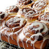 freshbaked cinnamon buns