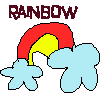 my rainbow-heart-fl ower for yu 