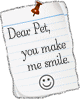 Dear Pet... —————  