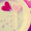 Heart shaped lollipops♥  