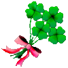 A Bouquet of 4 Leaf Clovers