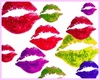 Colorful besos