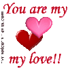 you are my love!!