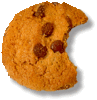 partly eaten cookie