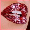 glitter lips