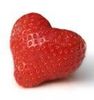 Edible Strawberry Heart