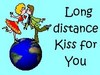 Long distance kiss