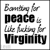 Bombing for Peace