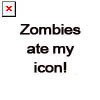 D: On no! Zombies ate my icon