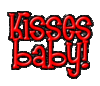 kisses baby