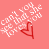 she loves you