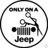 only use a jeep