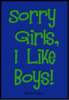 Sorry girls..