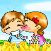 I love u kiss
