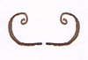 a Curly-Q Moustache