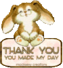 Bunny thanks you