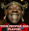 your profile has flavor!