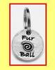 FUR BALL tag / collar charm