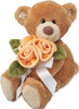 Bear with roses