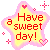 Have a sweet day! ♥ 
