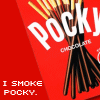 A box of Pocky. -yum!-