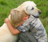 a hug for my pet