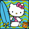 surf's up Hello Kitty