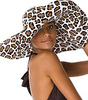 Leopard Print Beach Hat