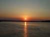 Sunset over the Danube