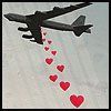 dropping love bombs