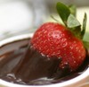 strawberry fondue