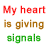 Heart signals..