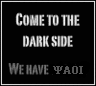 taken to the dark side...YAOI!