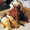 Brownies with Vanilla Ice Cream
