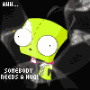 Aw..Somebody needs a hug.