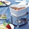 Heart-Shaped Chocolate Fondue