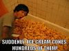 Ice Cream Cones hundreds of them