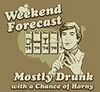 Weekend Forecast Mostly Drunk