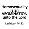 Homosexuality vs Bible