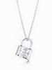 tiffany&amp;co lock pendant