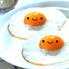 Happy fried eggs