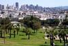 A sunny day in Dolores Park, SF