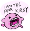 Pink Kirby.