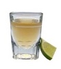 Shot of Tequila with lime