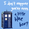 Have you seen a blue box?