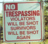 Warning Sign